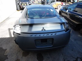 2007 MITSUBISHI ECLIPSE COUPE GT GRAY 3.8 AT 2WD 213996